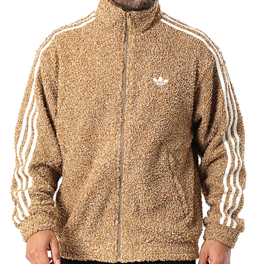 NEW MENS ADIDAS ORIGINALS FIREBIRD BOUCLE JACKET ~SIZE 2XL #KS5274