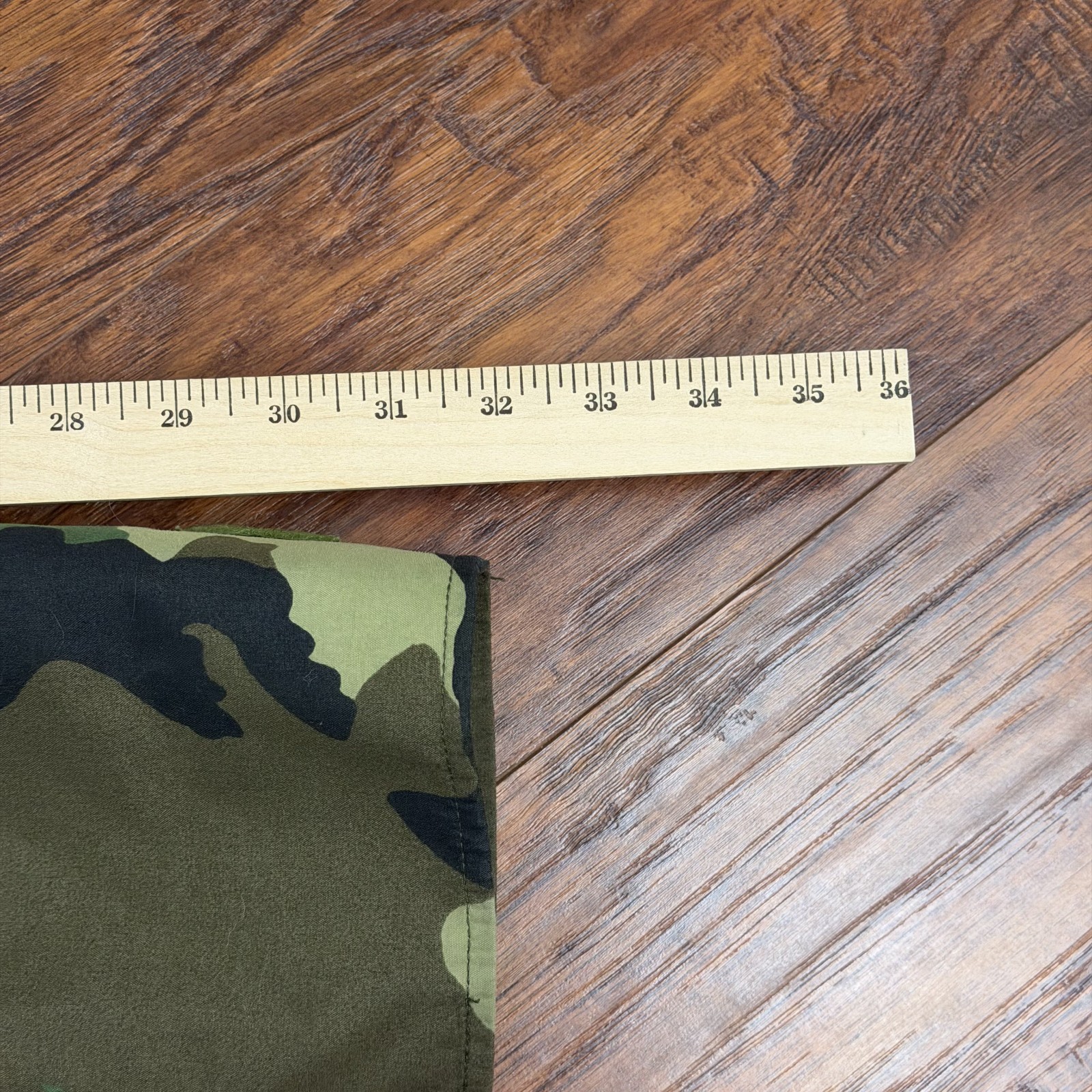VINTAGE US Military Jacket Men L Long Parka Cold Weather Woodland Camo Full Zip