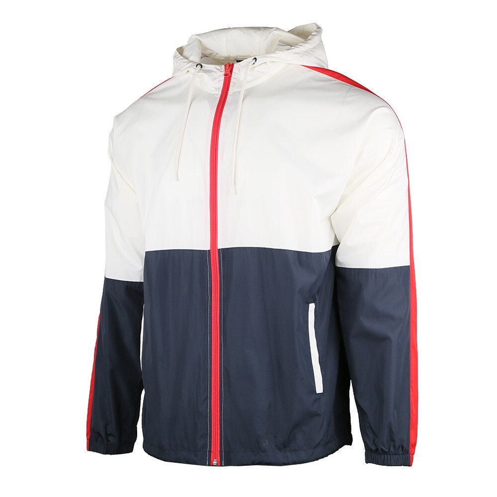 Men’s Lightweight Windbreaker Jacket – Water-Resistant, Unlined, Adjustable Fit
