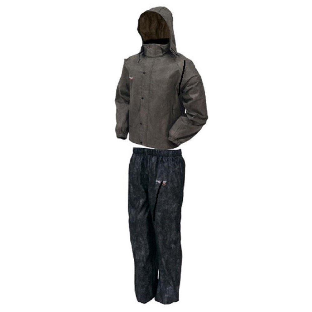 Frogg Toggs All Sports Rain Suit Stone/Black CHOOSE YOUR SIZE