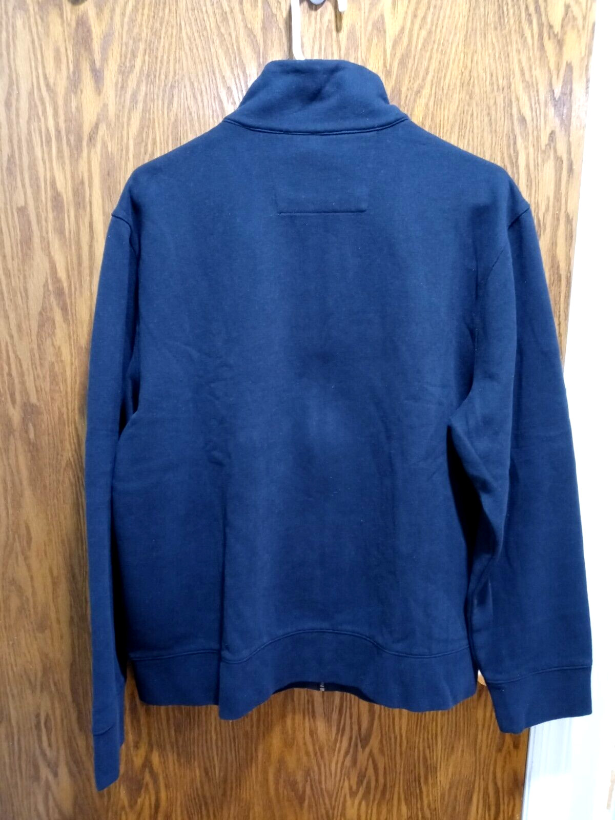 Banana Republic Jacket Sweater Fleece Blue Zipper Pockets Mens XL US Seller NEW
