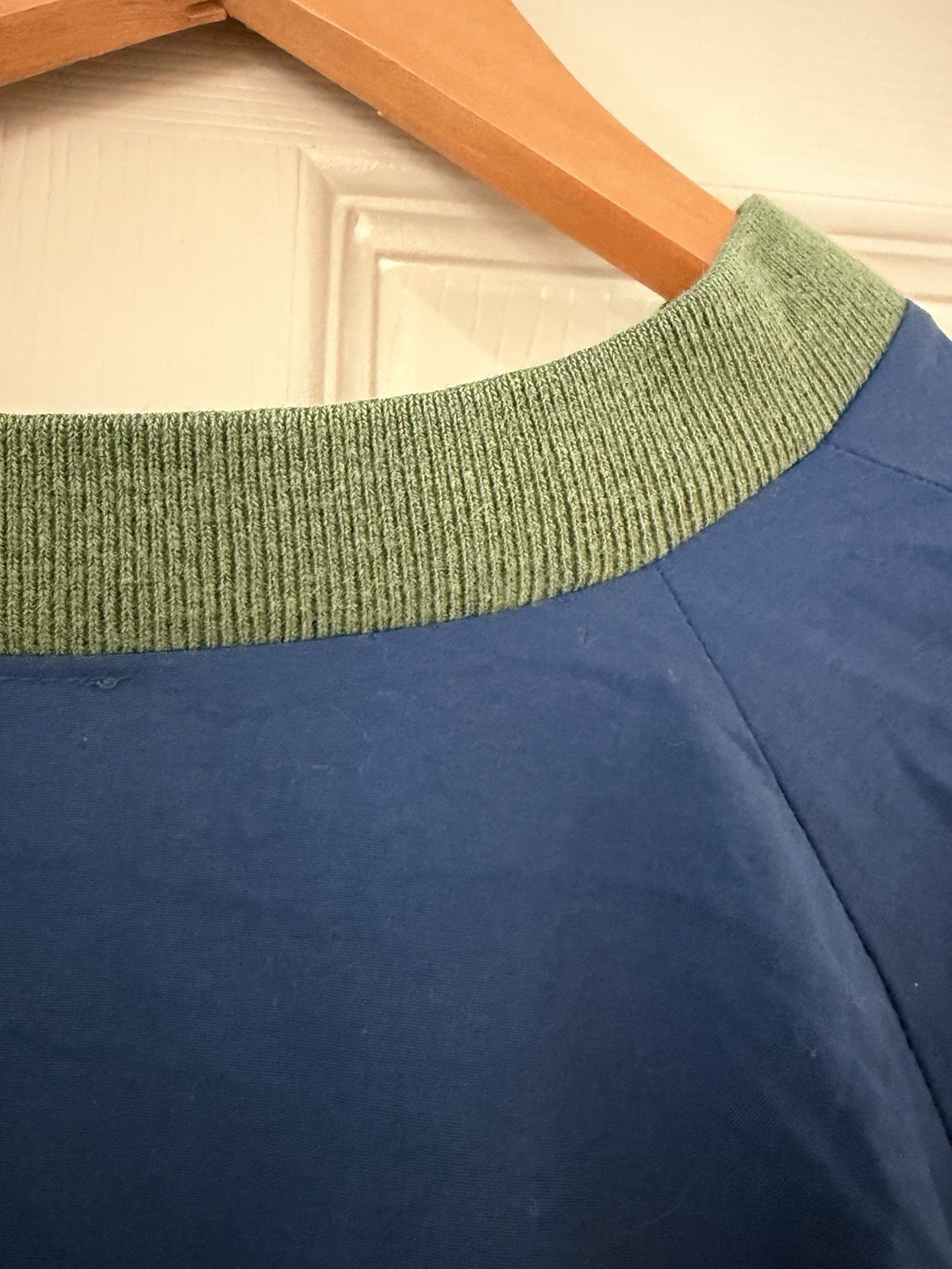 The St Andrews Connection Men’s Blue V-Neck Pullover Jacket XXL
