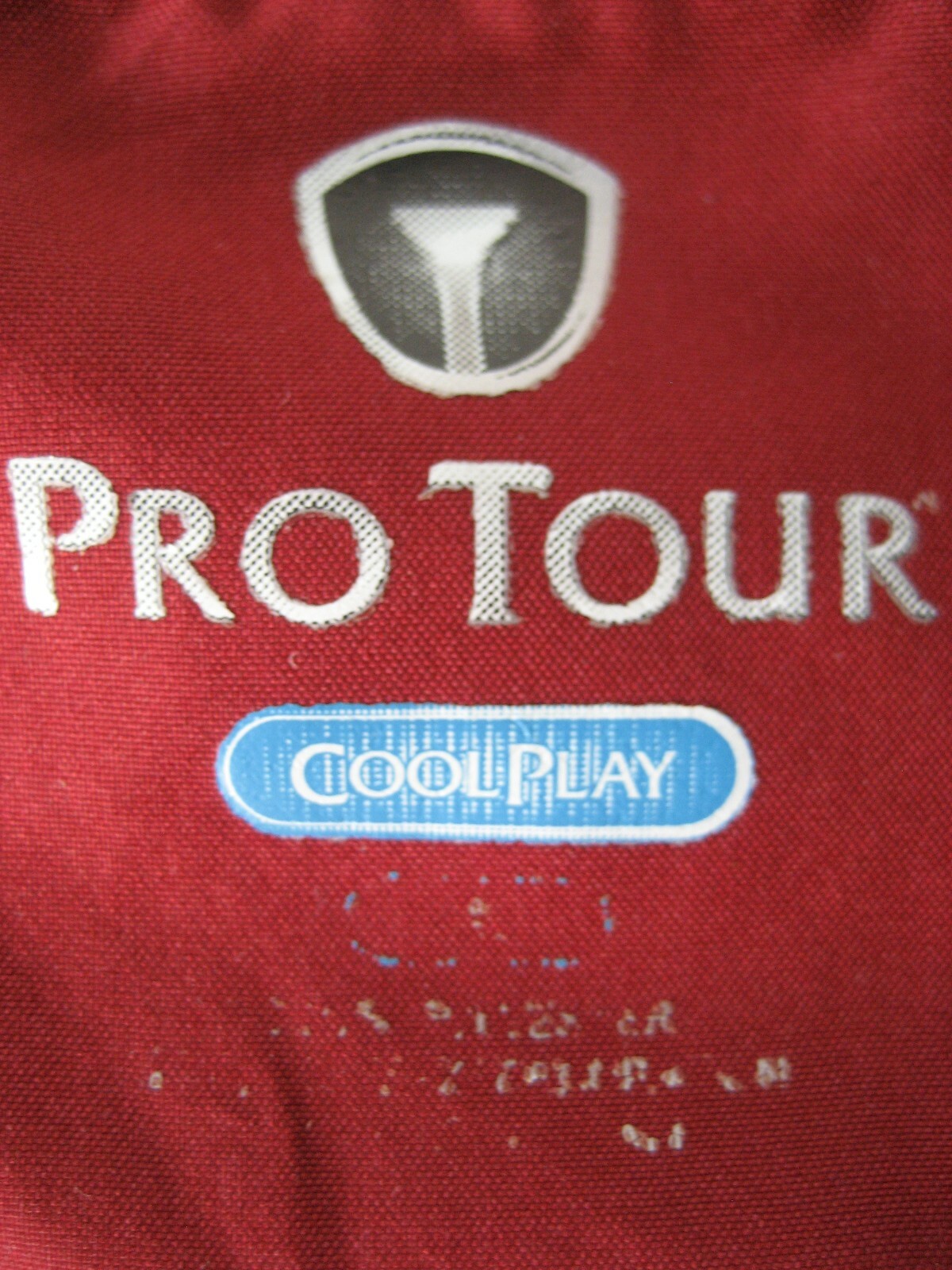 Pro Tour Cool Play Golf Windbreaker Jacket Lined Pull On Chest 54″ Maroon