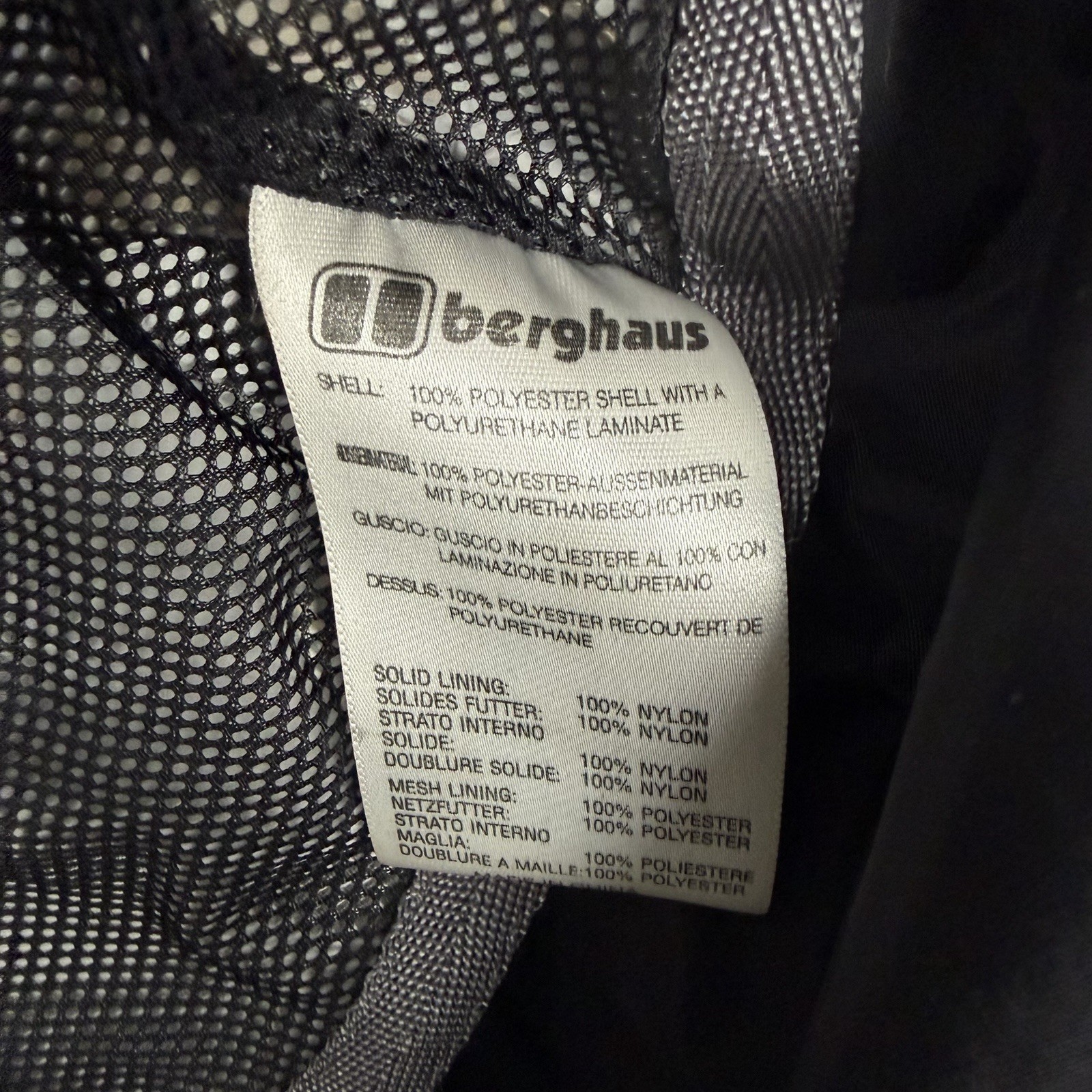 Berghaus Jacket Waterproof Coat Mountain Workwear Field Walking Hooded Large