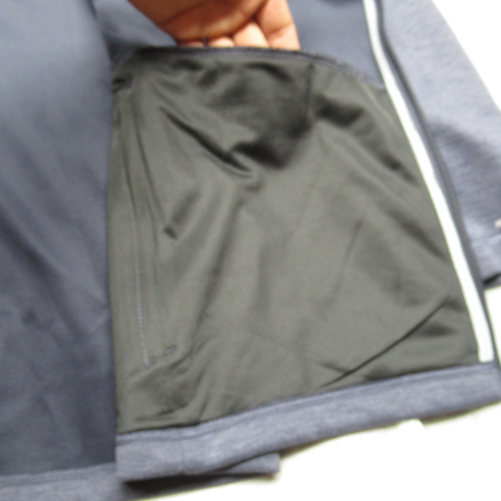 Hi-Tec Thermo Jacket Mens XL Navy Full Zip Performance Softshell Thermal NEW