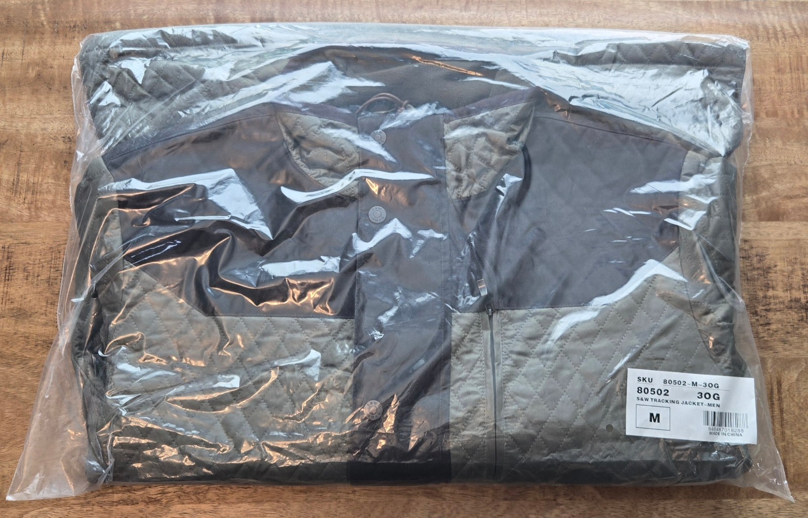 NEW Smith & Wesson Concealed Carry Quilted Jacket Green Mens Medium Warm Hunting