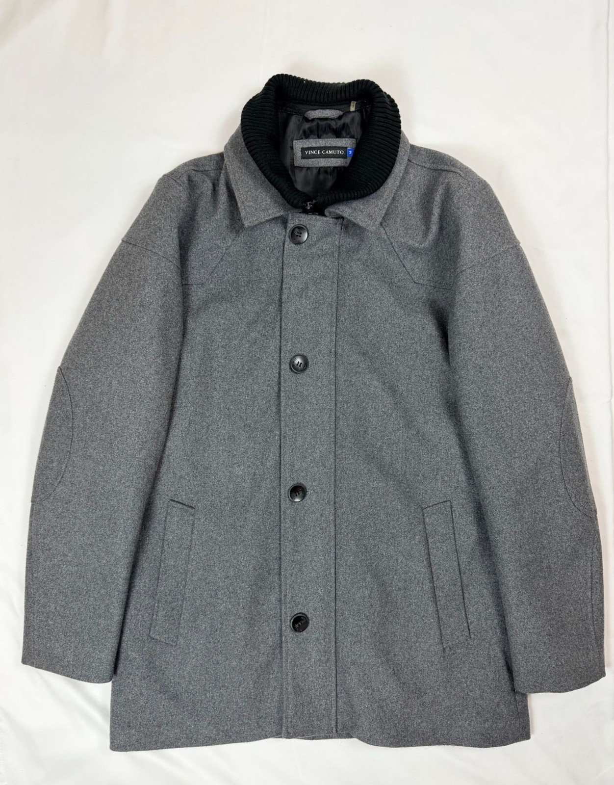 Executive Power | Vince Camuto Melton Car Coat | Old Money Menswear | Medium
