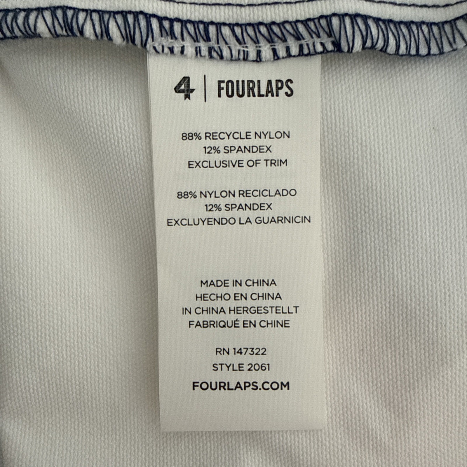 Four Laps Re-Up Pullover Anorak Jacket Retro Color Block Nylon/Spandex Men’s L