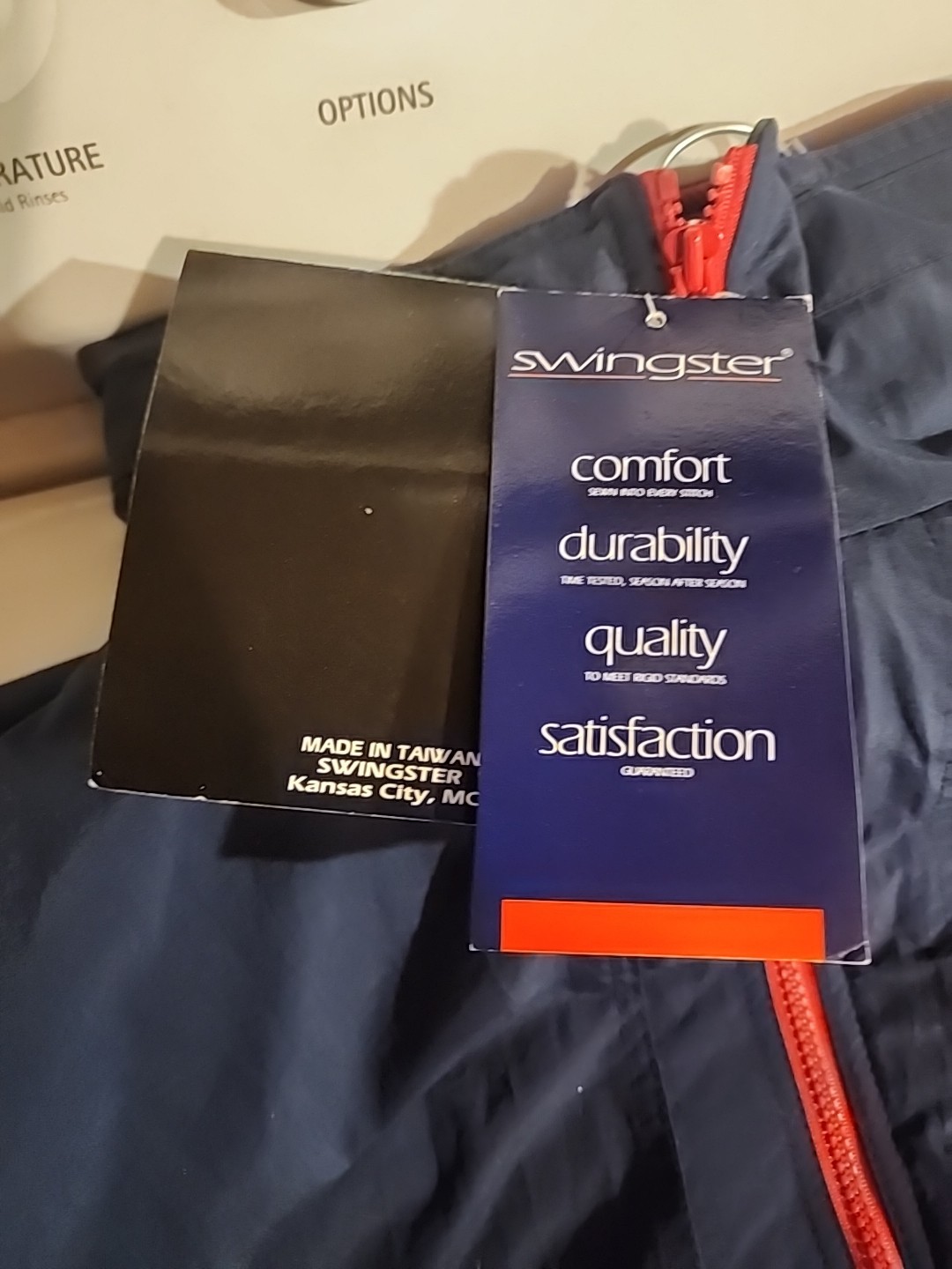 New Vintage Goodyear Racing All Season Tristar 3 In 1 Jacket With Tag Swingster
