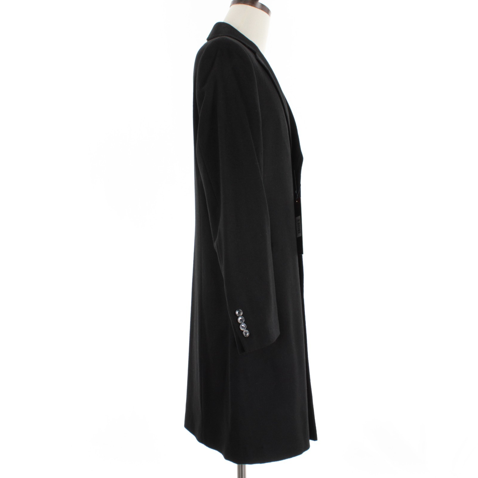 Cardinal of Canada NWT Top Coat Size 42L US in Black Wool / Cashmere Blend