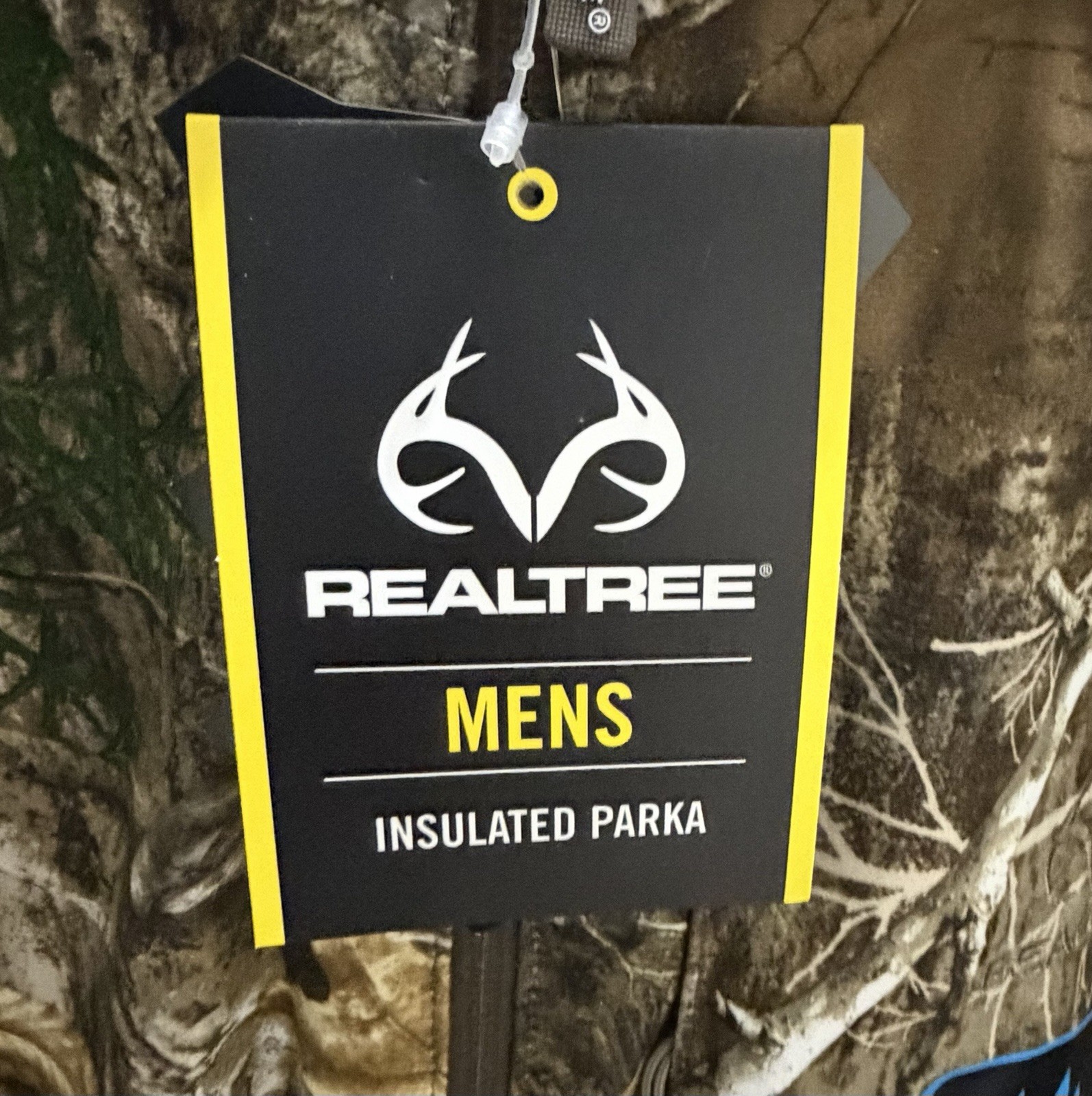 Realtree Edge Men’s Insulated Parka Jacket Size Medium Waterproof Windproof New