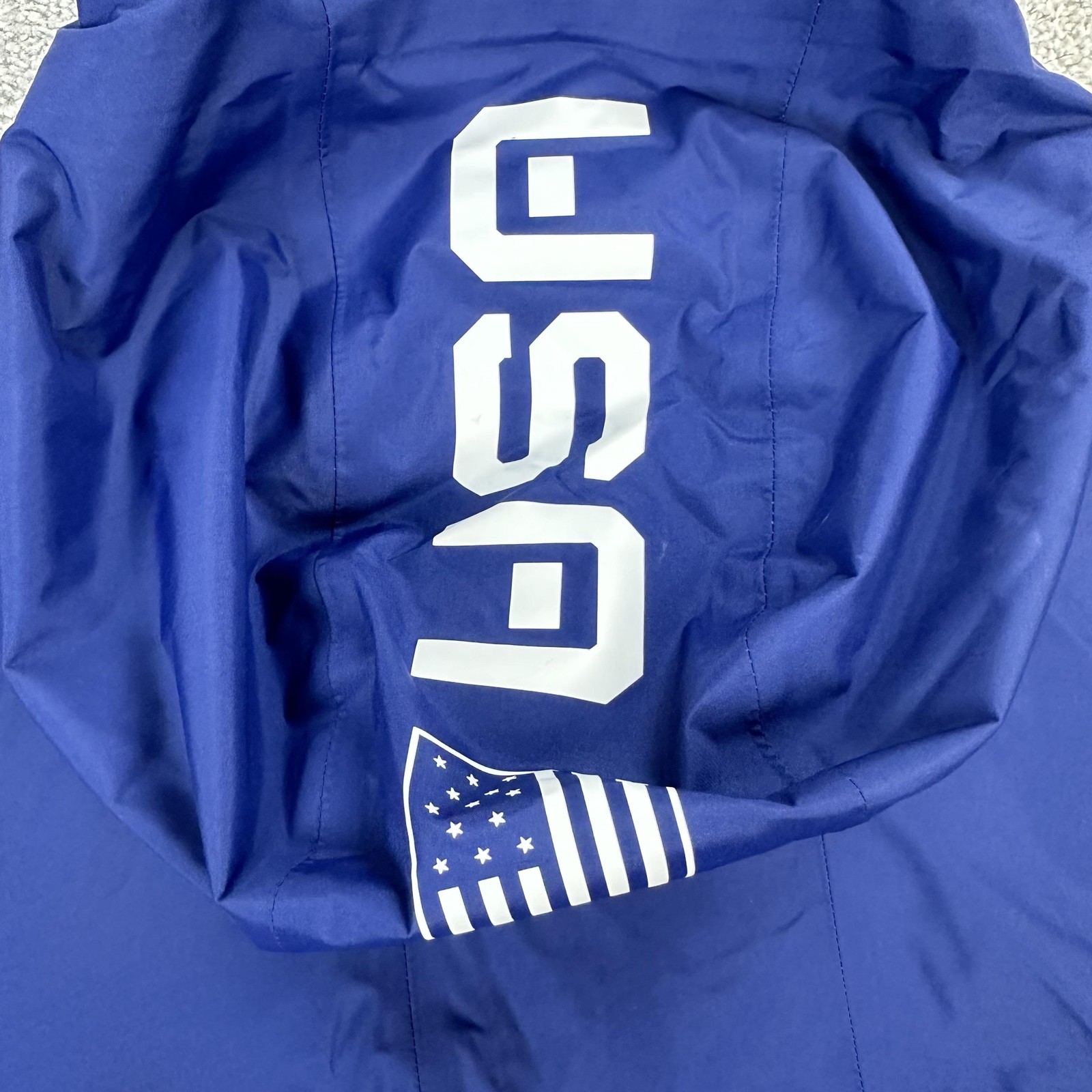 United States Olympic Team Jacket Mens Medium Blue Nike Beijing 2022 ACG Hooded