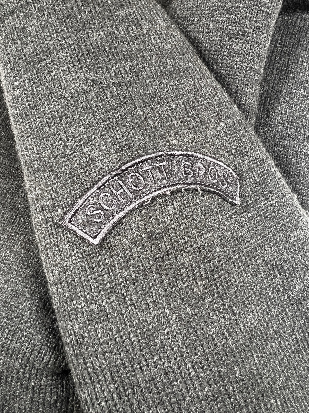 Schott Bros B3 Jacket Mens Large Black Sherpa Lined Full Zip Army Type Garment