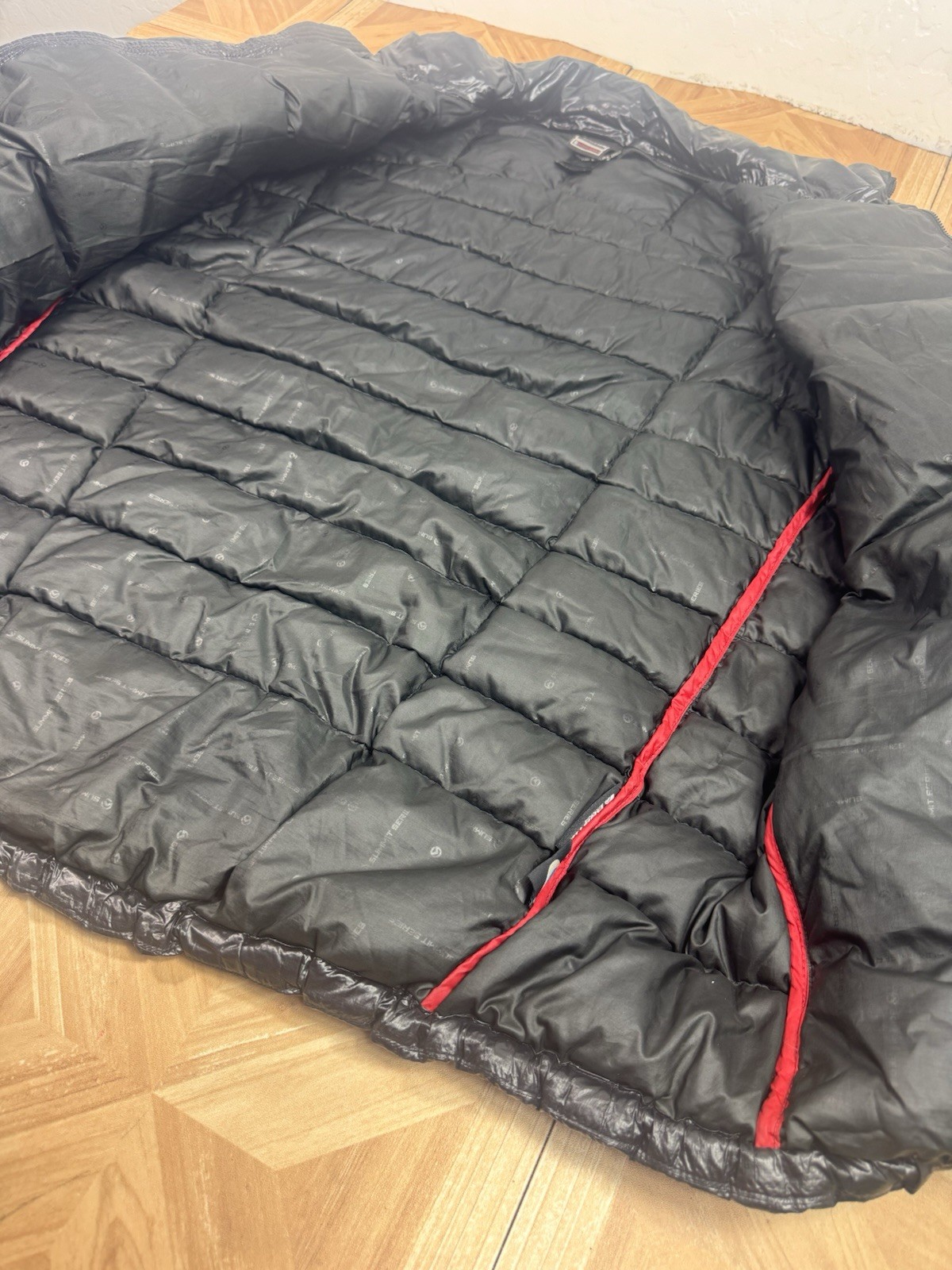 The North Face Pertex Summit Series 800 Down Puffer Jacket Black Mens XXL