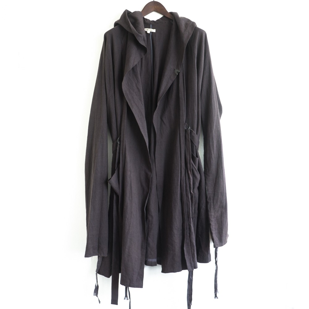 Used Damir Doma Infinity Oversized Coat Size 44 Black Length 105cm
