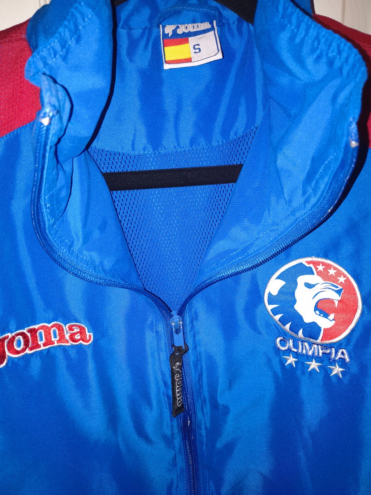 Olimpia Honduras Classic 2006 Joma Full Zip Track Jacket Blue Red White Size S