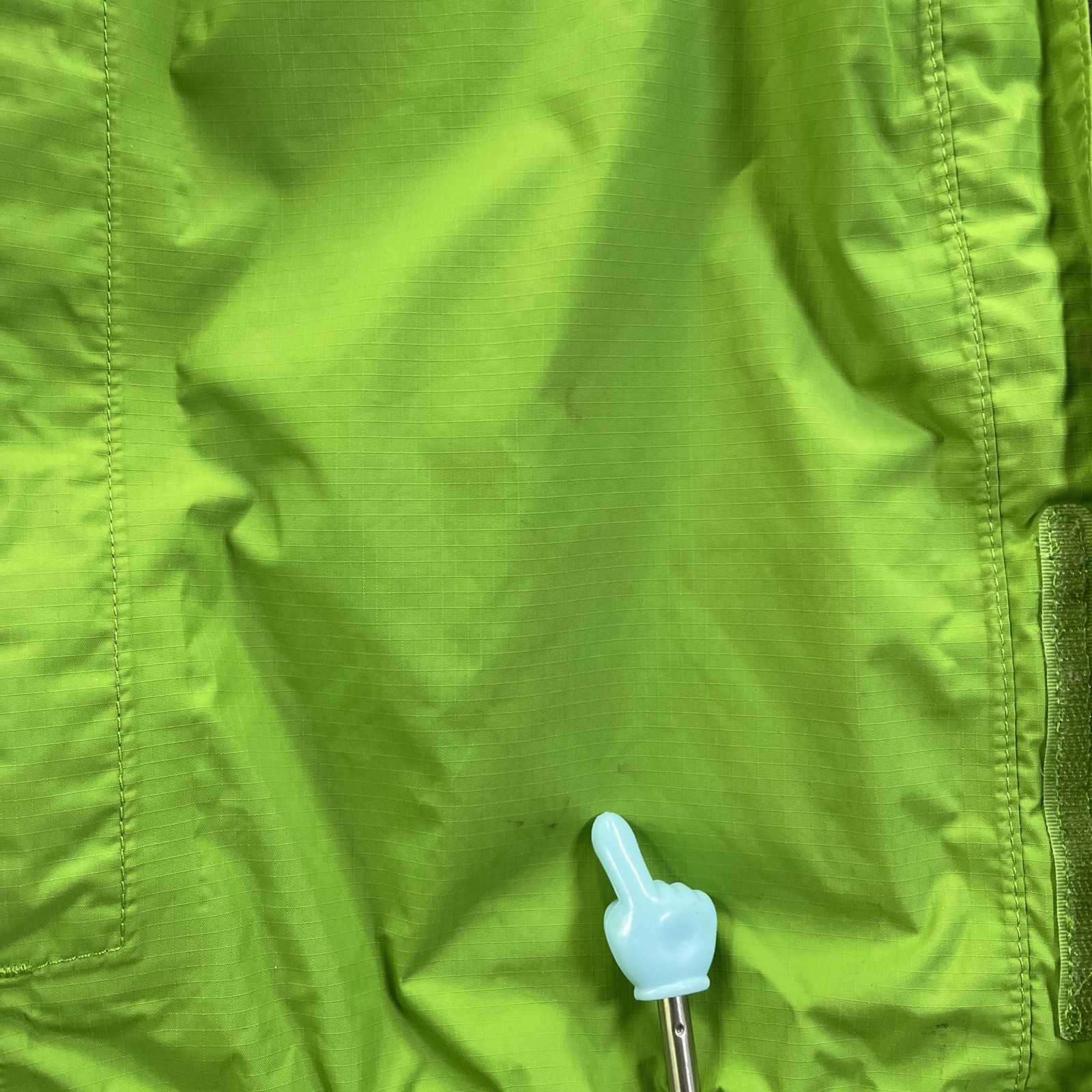 The North Face Resolve Jacket Men’s Large Hyvent Windbreaker Hooded Bright Green