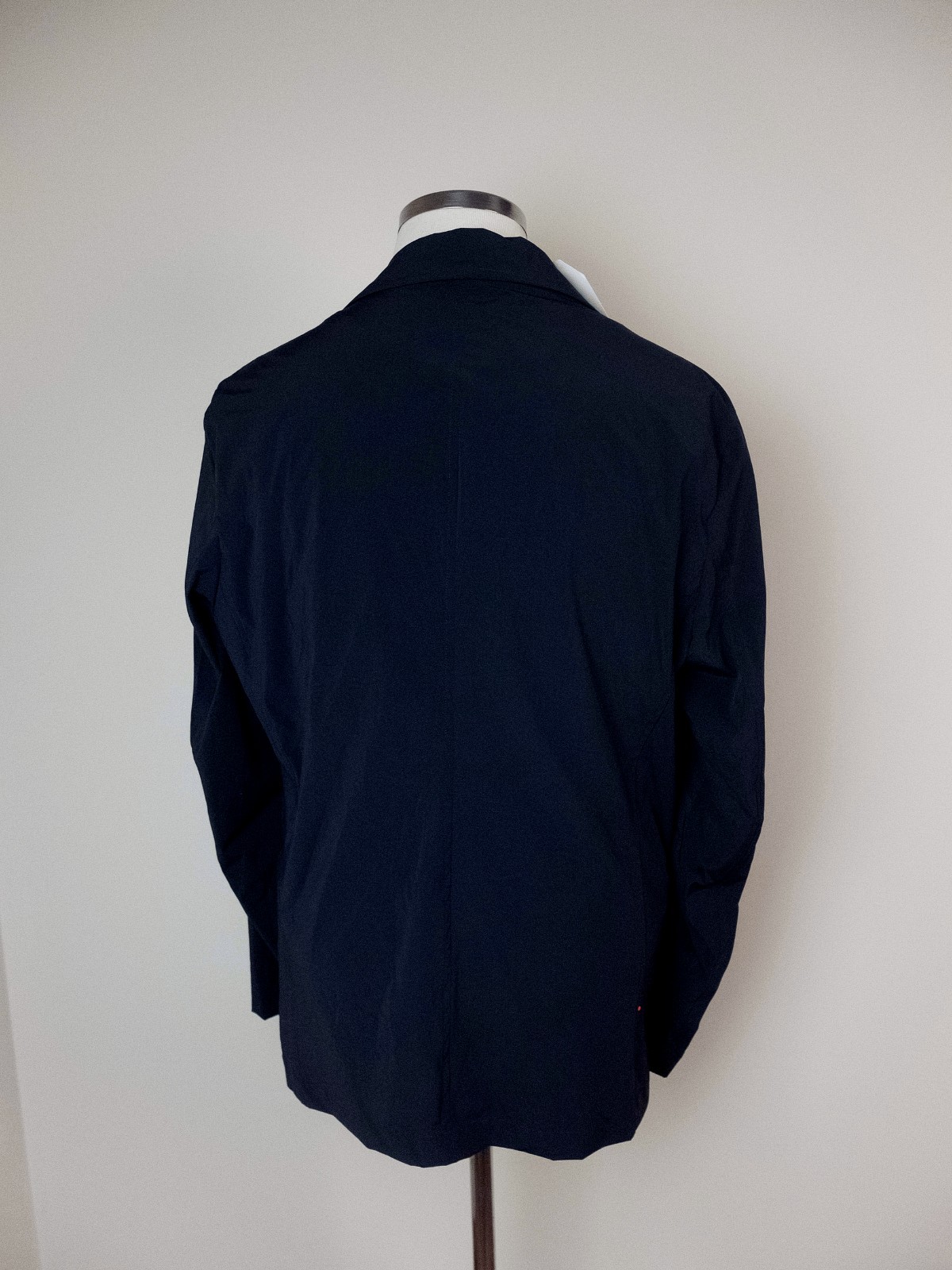 (NO CUSTOMS TAX) KIRED by Kiton Kenji navy blue lightweight nylon jacket XXL