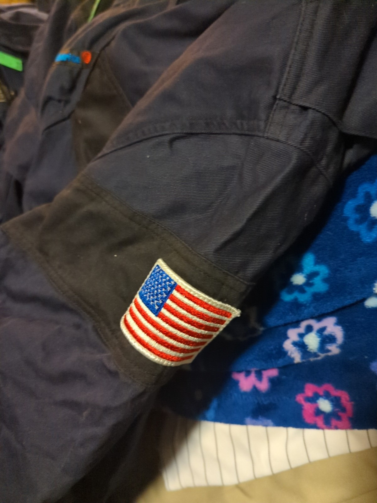 BP U.S. Pipelines and N.A. Full Zip W/Flag Workrite Employee Jacket XLarge Reg