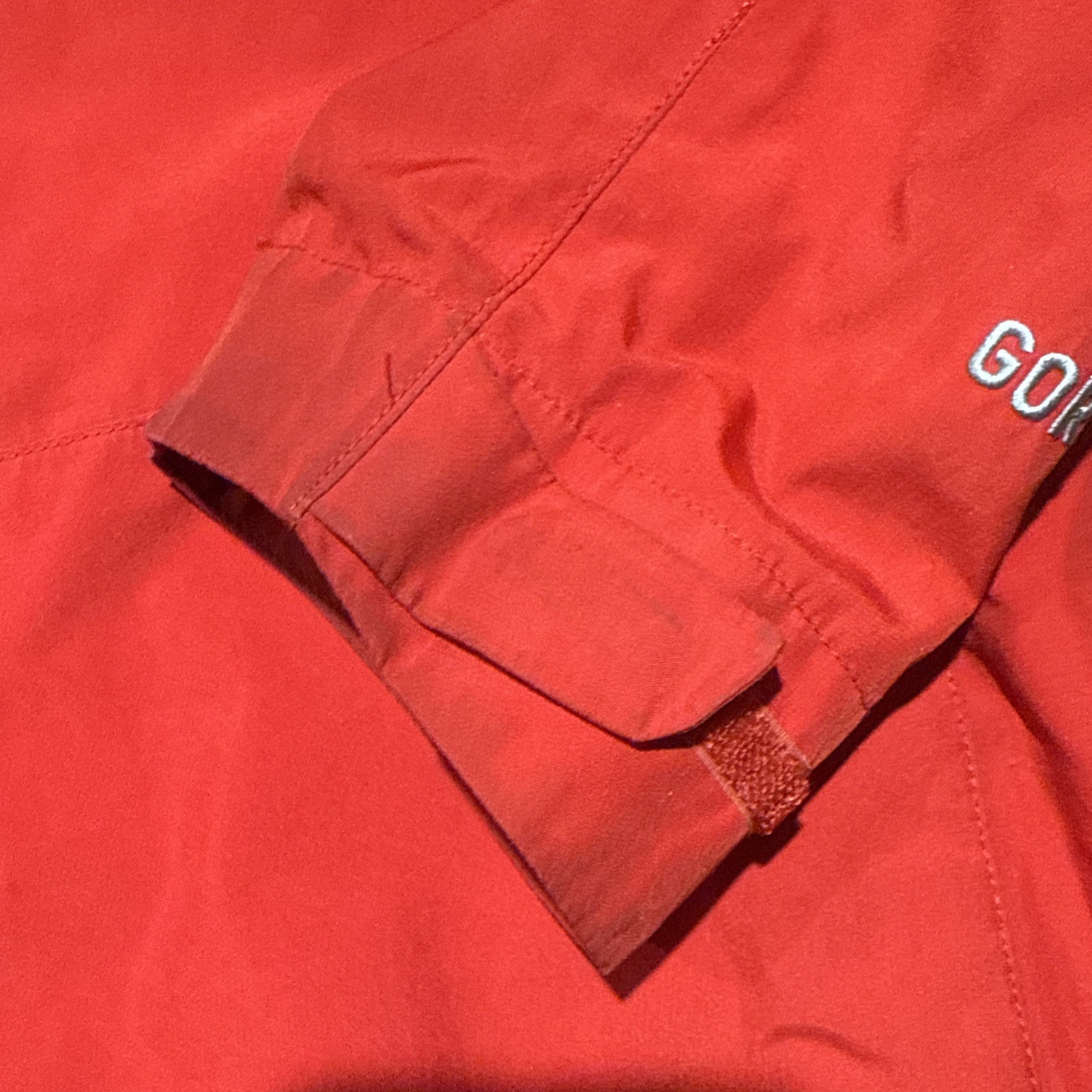 MARMOT Minimalist Gore-Tex Mens S/P Rain Parka/Jacket Red