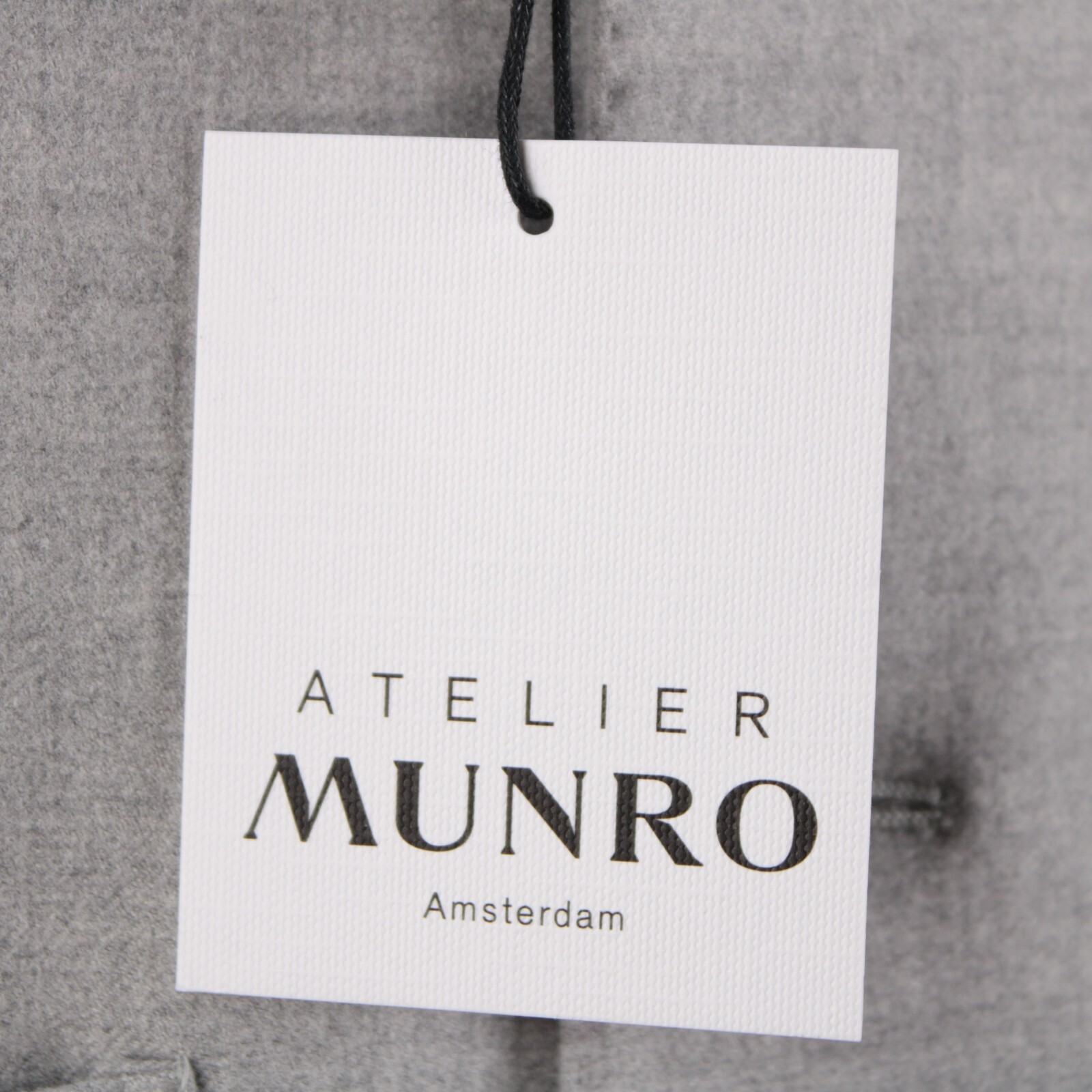 Atelier Munro NWT Wool Blend Overshirt / Jacket Size 52 (42 US) In Gray Melange