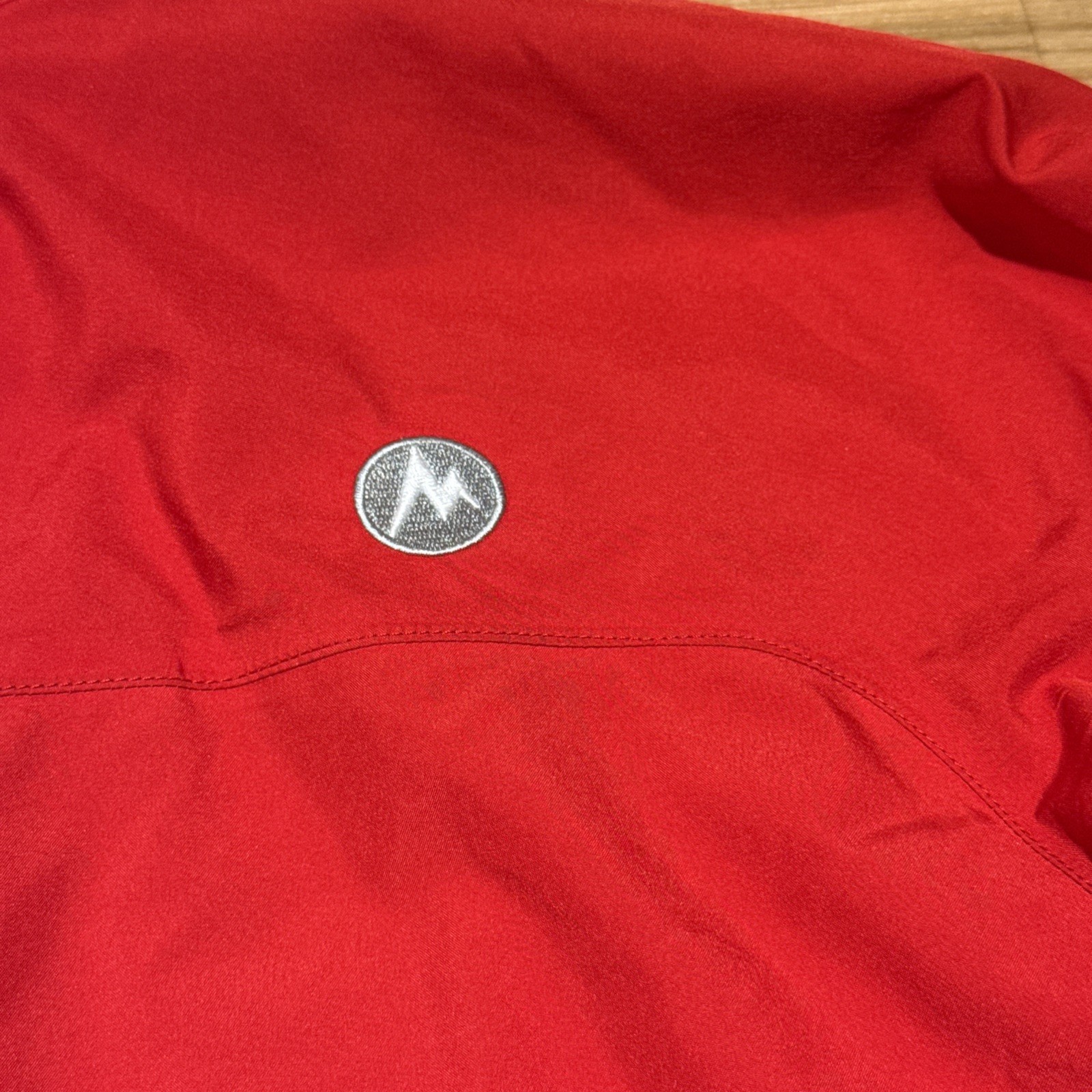 MARMOT Minimalist Gore-Tex Mens S/P Rain Parka/Jacket Red
