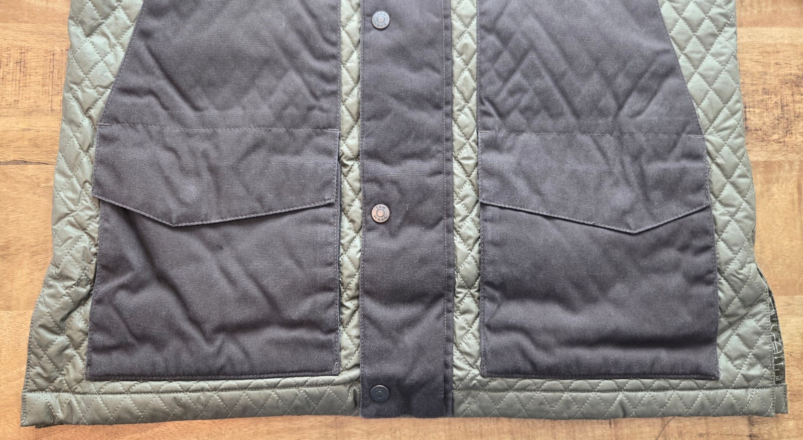 NEW Smith & Wesson Concealed Carry Quilted Jacket Green Mens Medium Warm Hunting