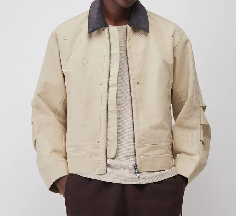 NEW MENS ADIDAS ORIGINALS ESSENTIALS PREMIUM TREFOIL BOMBER JACKET ~ XL #KD6568