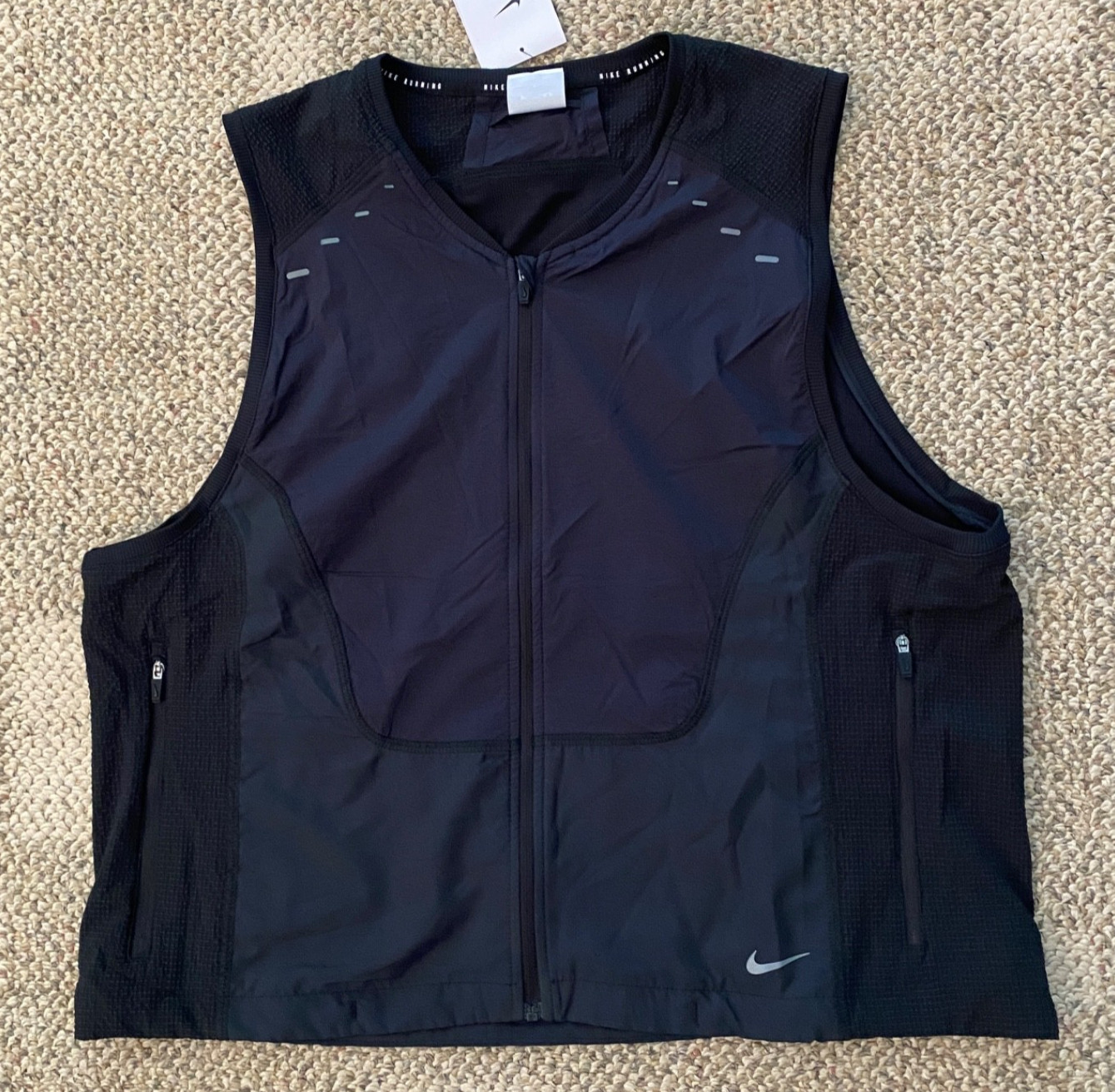Nike Vest Run Dri-FIT ADV Running Utility Gilet HV2006-010 Black $125 Men’s XXL