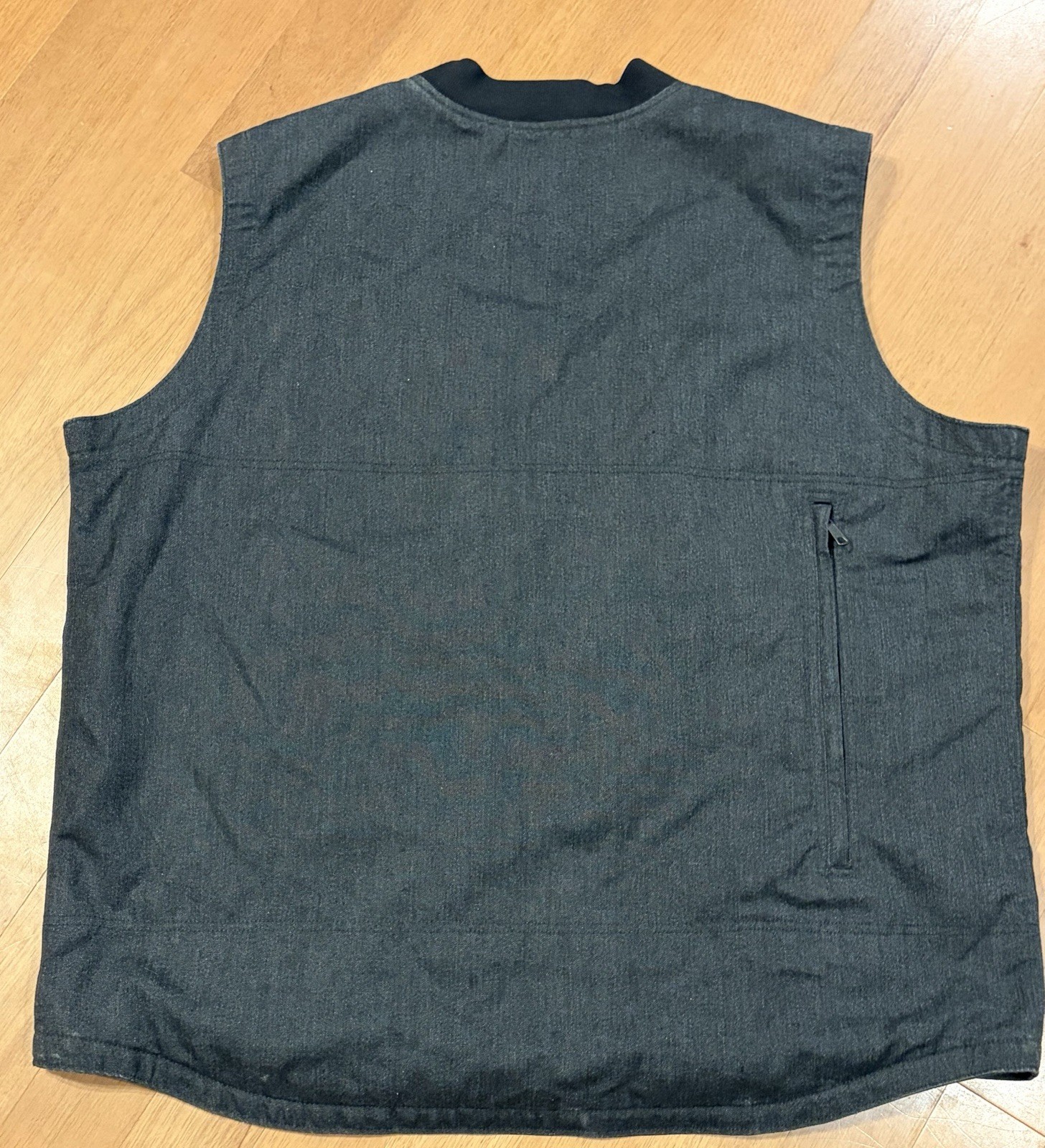 Patagonia Vest Mens Workwear All Season Hemp Canvas XXXL Gray Insulated Full Zip