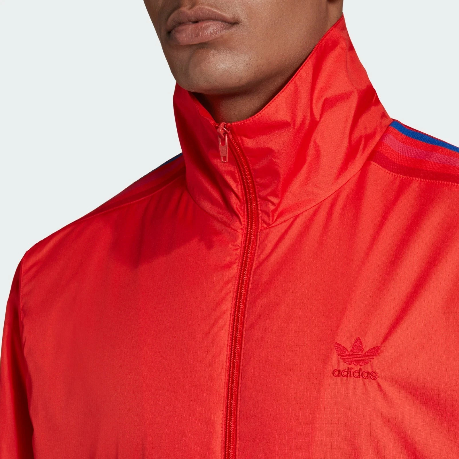 New Men ADIDAS Originals 3D Trefoil 3-Stripes Track Jacket (GE6248) Size Medium