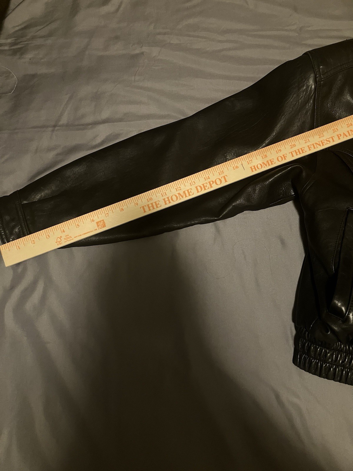 Vintage Midway Genuine Leather Bomber Jacket Black 1990s Y2K