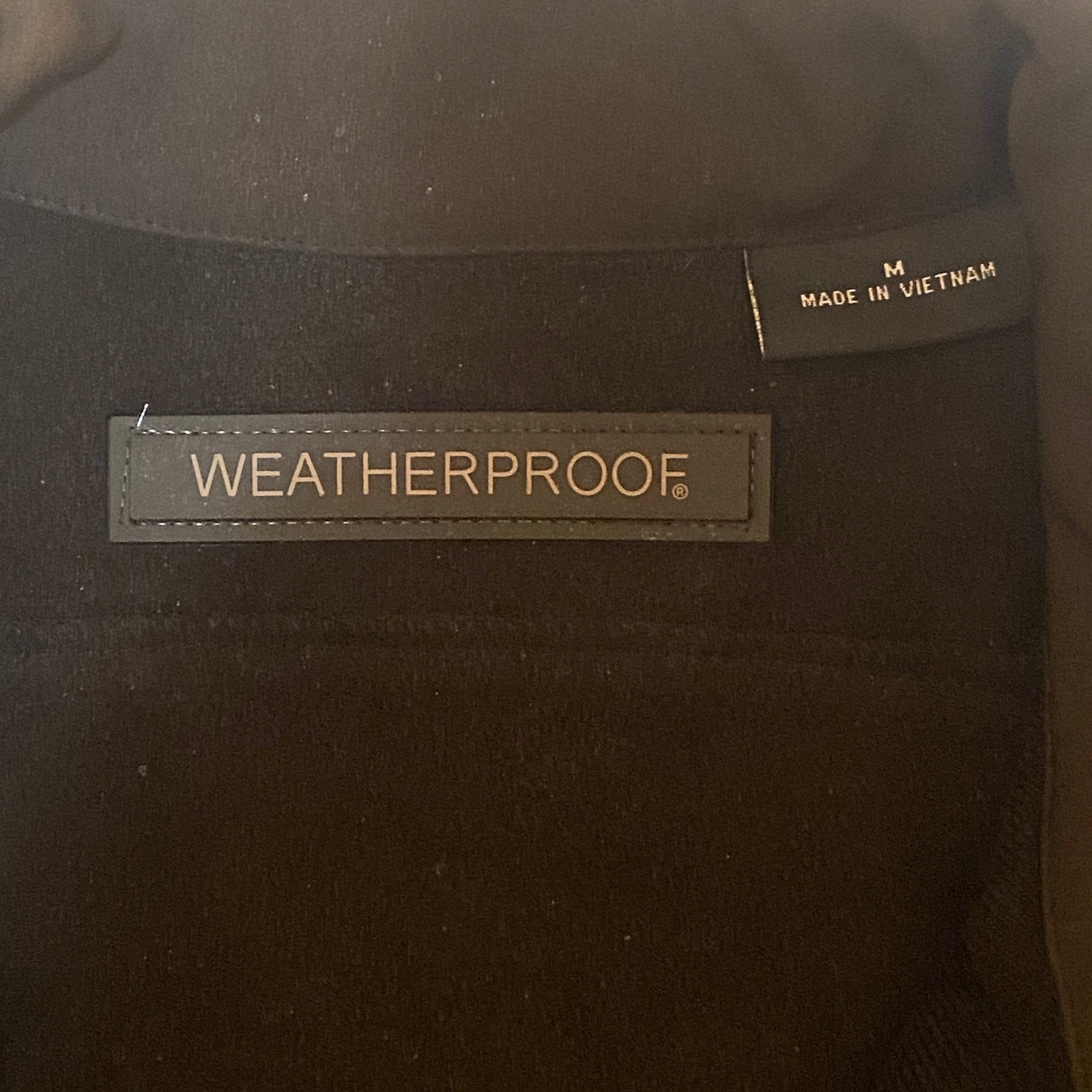 Weatherproof Mens All Season Softshell Jacket Black Full Zip Medium F81279BJR