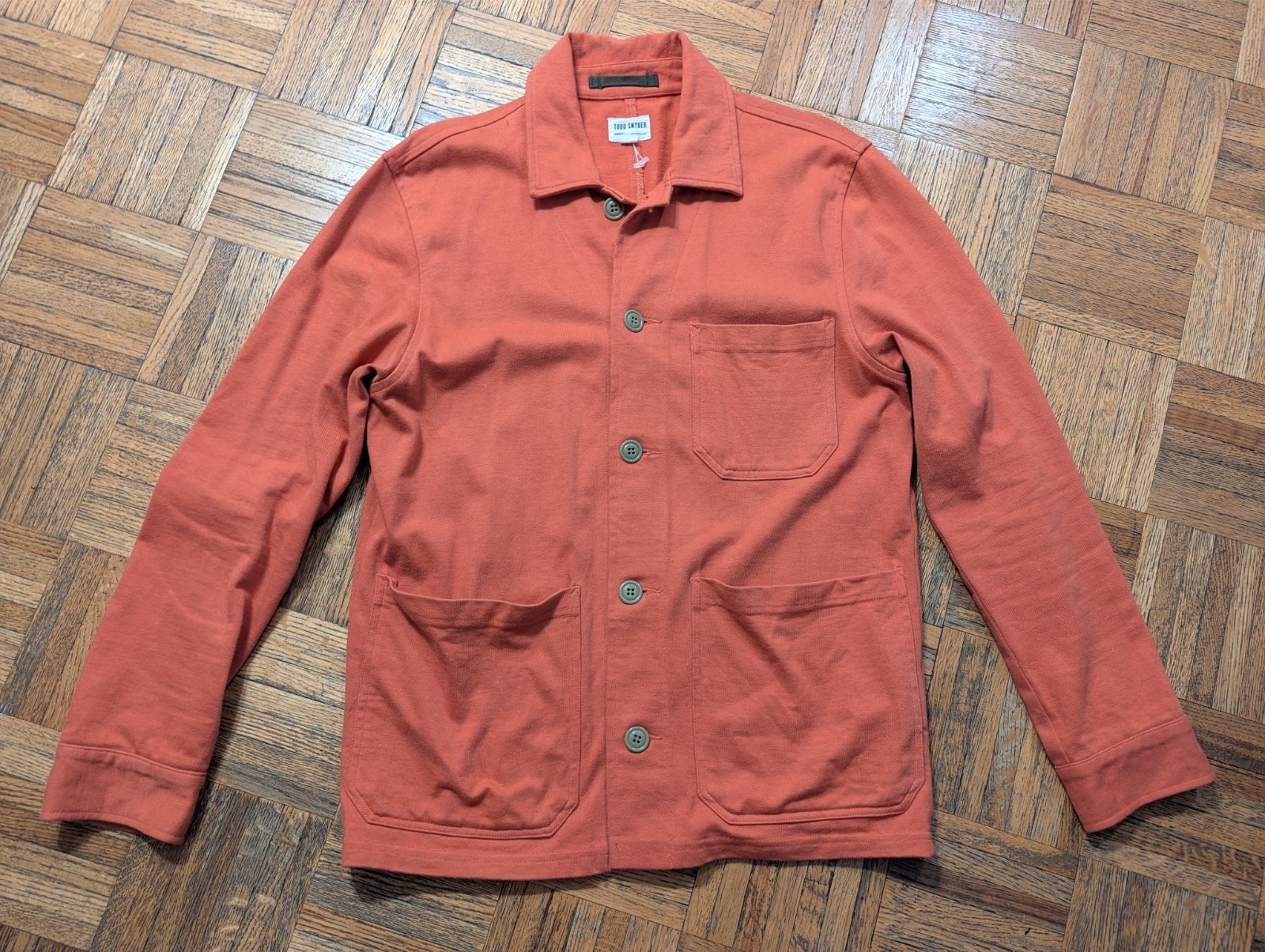 Todd Snyder chore jacket, made in Canada