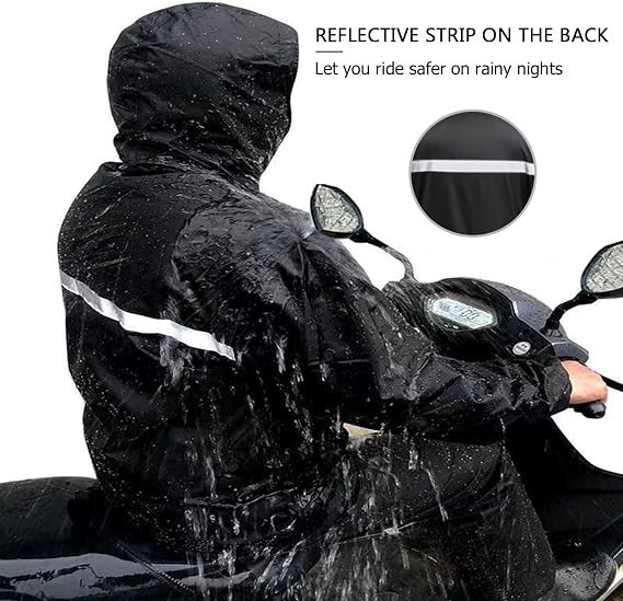 Waterproof Rain Suits Heavy Duty Raincoat Fishing Rain Gear Jacket Men