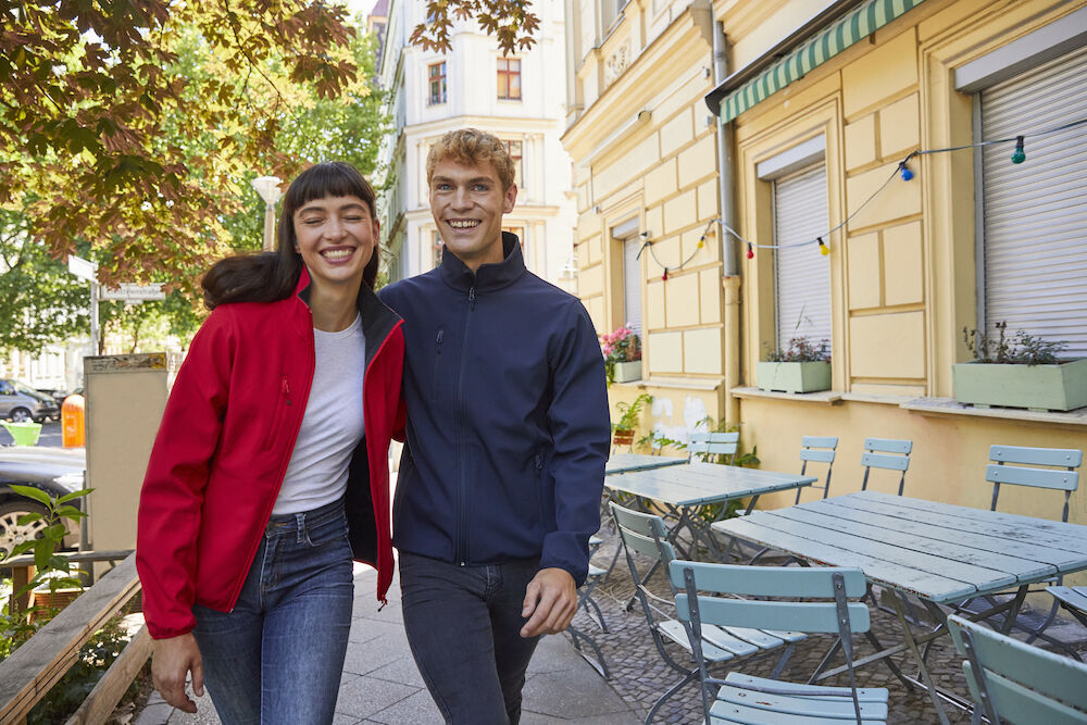 CLIQUE CLASSIC SOFTSHELL JACKET in 3 Layer Recycled Polyester Windproof