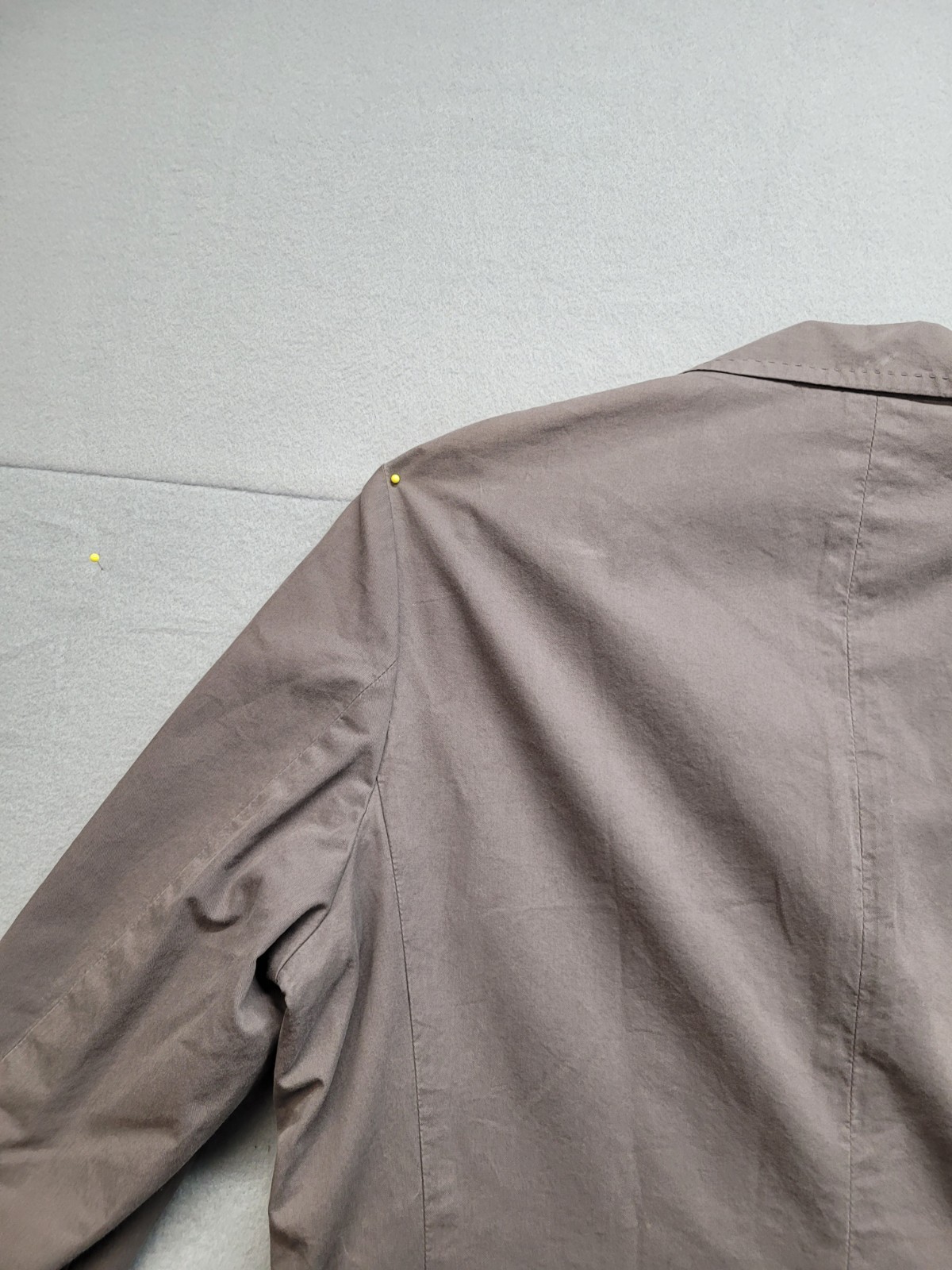 Strategic Business Unit Men Coat Blazer 52 Beige Unconstructed Chino Tailored 42