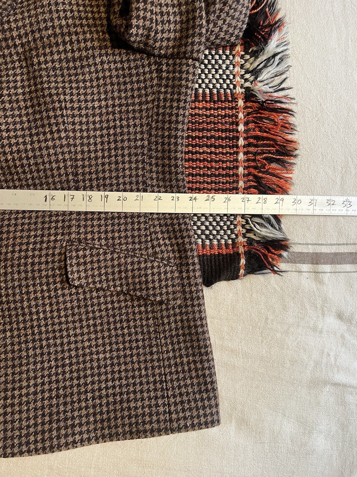 Cordings Tweed Jacket 48R Piccadilly Brown Houndstooth Country Hunt Shoot LNWOT