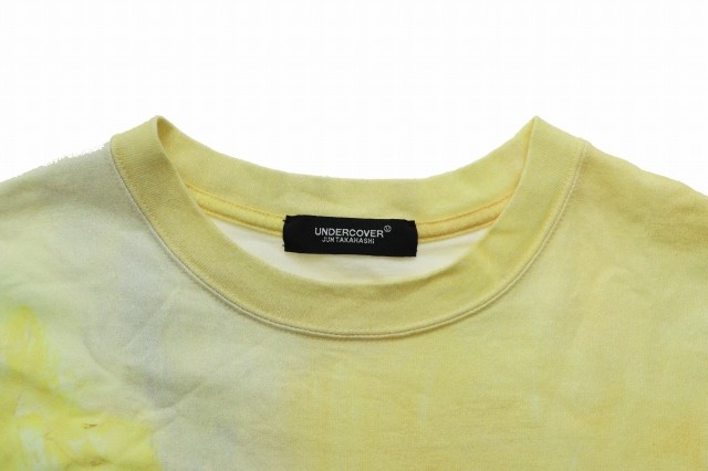 Undercover 21AW Oil Painting Yellow Short Sleeve T-Shirt M Size AB