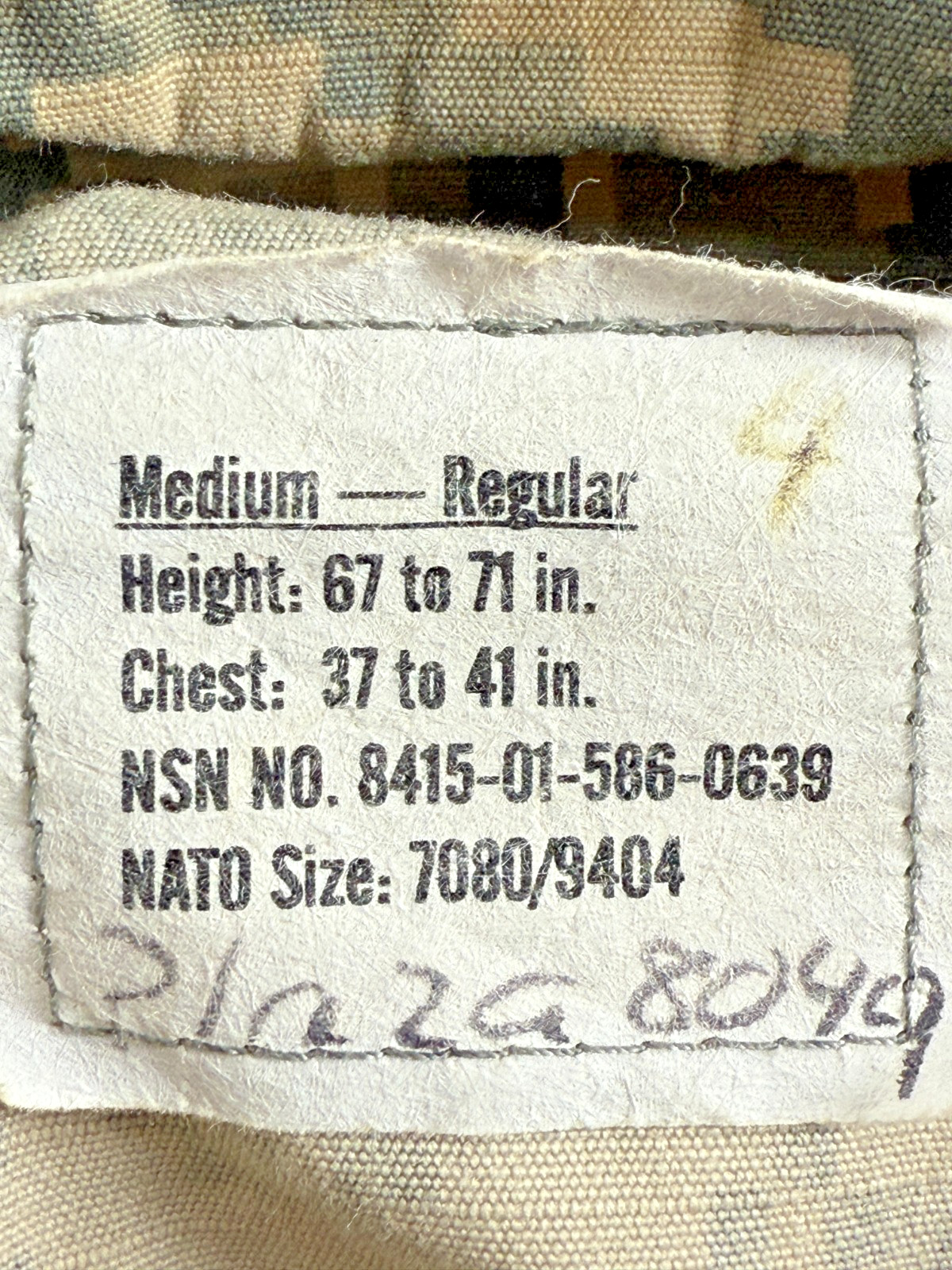 Size M – Military Surplus Army ACU Uniform Jacket Digital Camo
