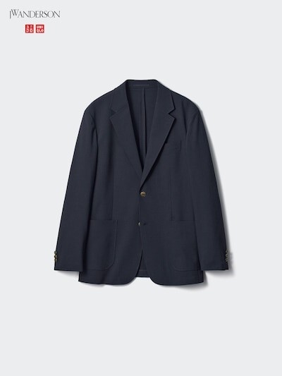 Uniqlo × JW Anderson Impressive Blazer Navy JP Size XS – 4XL 477704 New