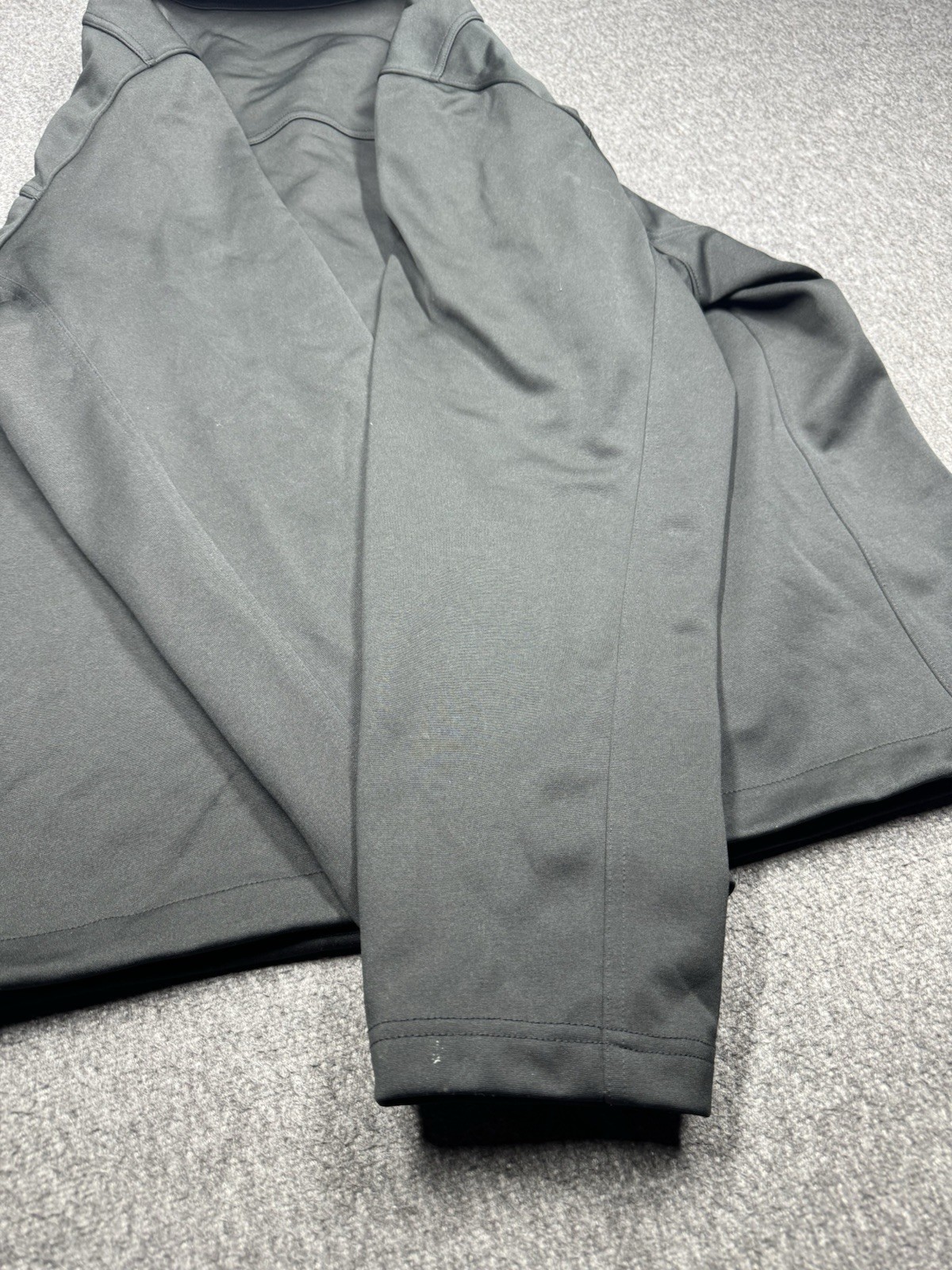 The North Face Mens Jacket 2XL Black Windwall Full Zip Hiking Walking