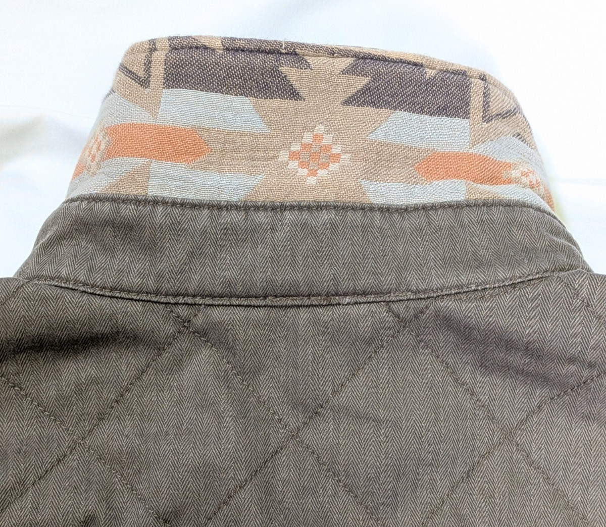 NEW Faherty Doug Good Feather Reversible Bondi Jacket Prairie Olive 2XL