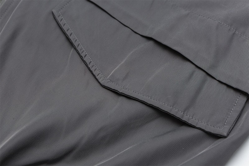 Hot Retro Flip Collar Pocket Windproof Flight Jacket Motorcycl Coat Street Party