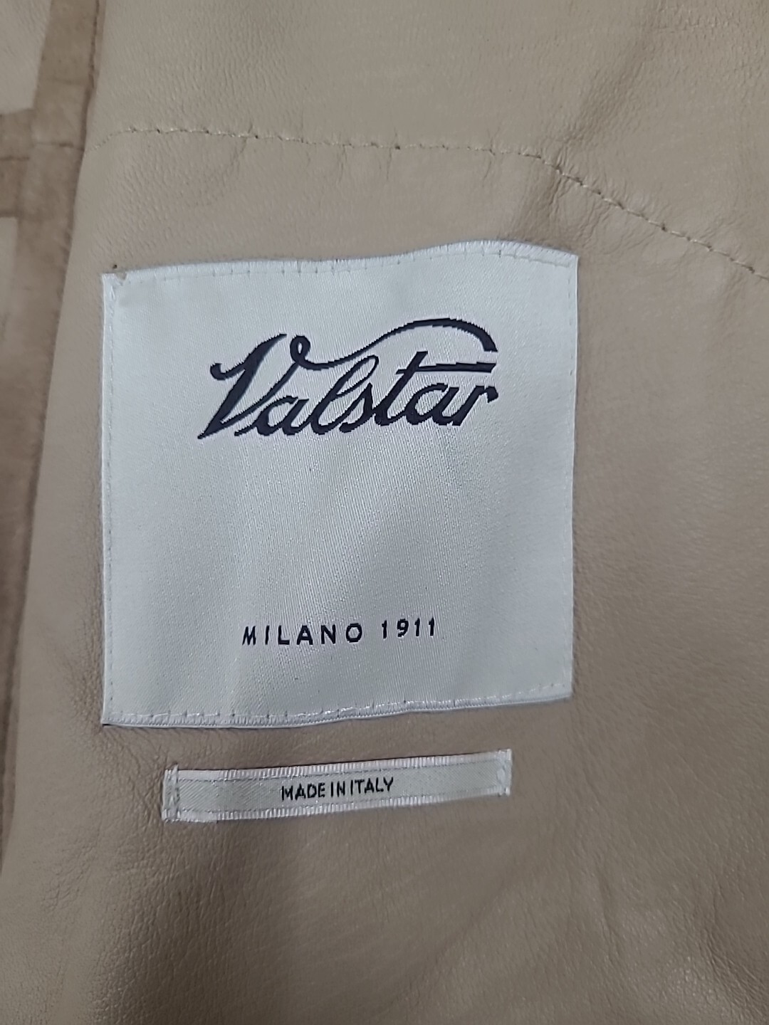 New Valstar Suede Overshirt Jacket Light Sand Size 52/185