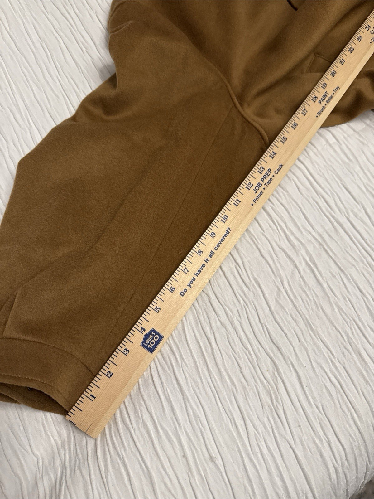 100% Luxury Cashmere Women’s Bomber Jacket Camel XXL Fully Lined EUC