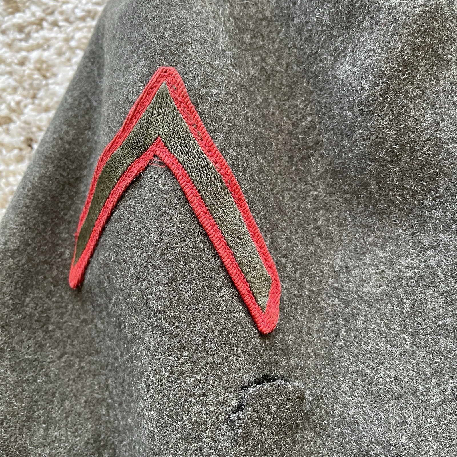 Vintage United States Marine Corps USMC Wool Service Uniform Coat WWII