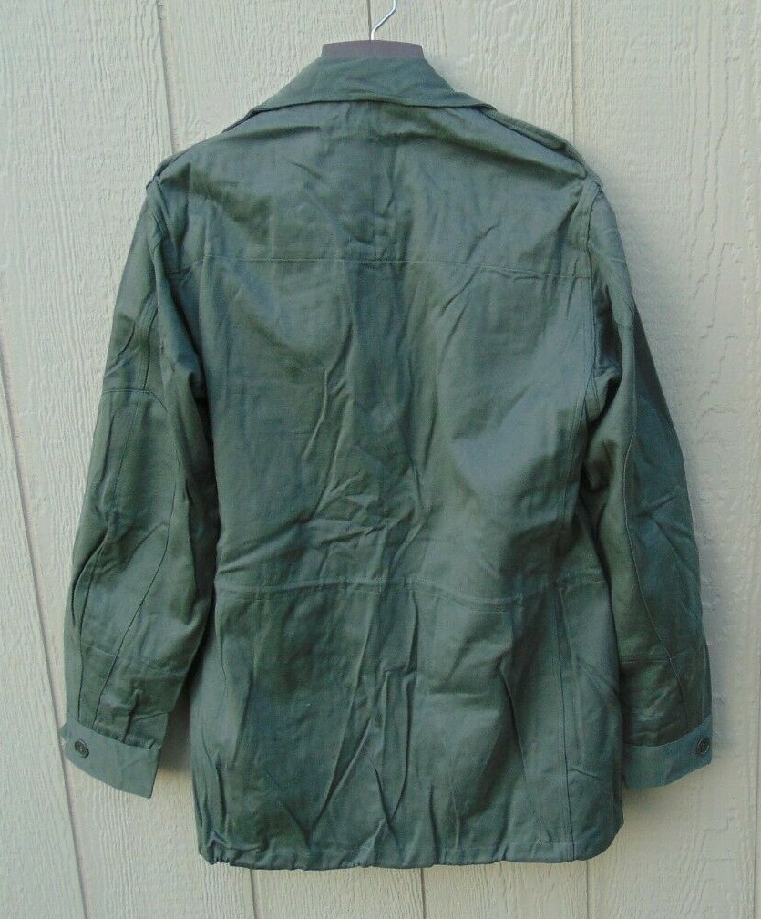 French Army M64 O.D. Field Jacket, Size M, New old stock cd., free shipping