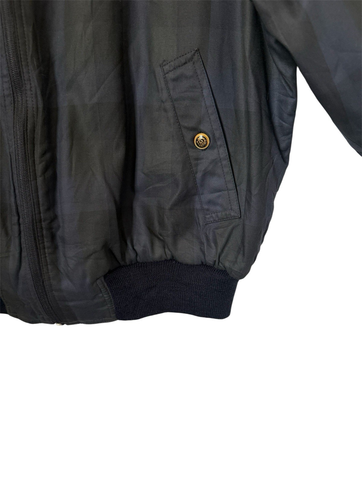 Vintage Dunhill Centenary Harrington Jacket Reversible Made in Italy Baracuta