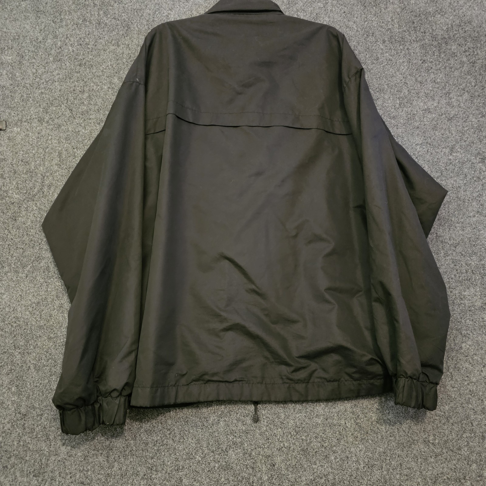 NRA Tactical Jacket Men’s 3XL Black Full Zip Windbreaker Outdoor Coat Polyester